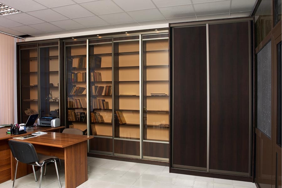 Document cabinets.